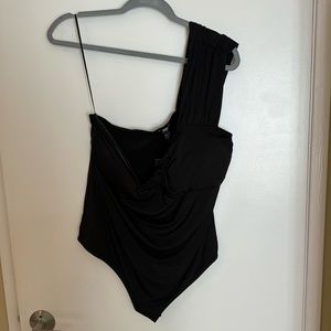 NEW Express Body Contour Black Bodysuit